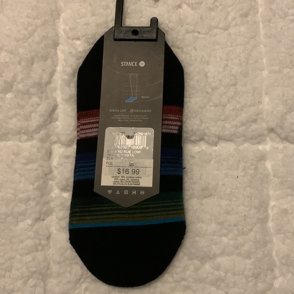 Stance super invisible 2.0 socks. Size large (9-12) - Picture 3 of 4